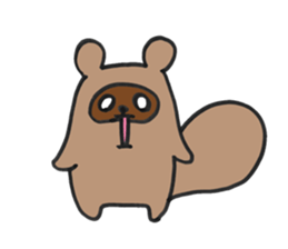 Tanukitsune sticker #14240226