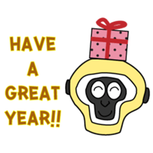 Slang Gang - HAPPY CHRISTMAS & NEW YEAR! sticker #14241085