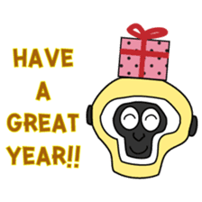 Slang Gang - HAPPY CHRISTMAS & NEW YEAR! sticker #14241085