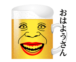 Kansai Beer sticker #14241118