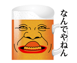 Kansai Beer sticker #14241119