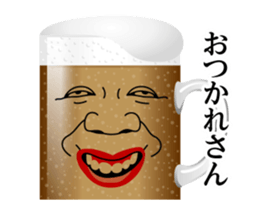 Kansai Beer sticker #14241121