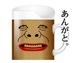 Kansai Beer sticker #14241127