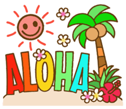 Hawaiian adult sticker sticker #14241185