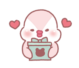 Lovely lazy bear sticker #14241465