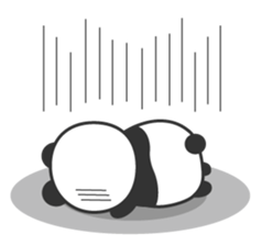 Lovely Panda - Pan kun 2 sticker #14241498