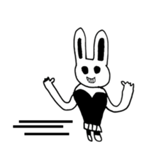 RABBIT OF ABURAYAMA 4 sticker #14241525