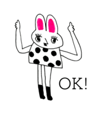 RABBIT OF ABURAYAMA 4 sticker #14241527