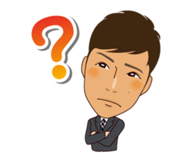 Managing director's daily life sticker #14242173
