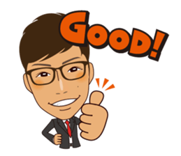 Managing director's daily life sticker #14242185