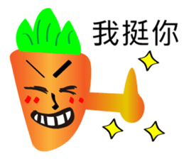 carrot Mr. sticker #14242376