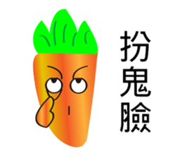 carrot Mr. sticker #14242384