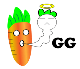 carrot Mr. sticker #14242401
