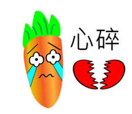 carrot Mr. sticker #14242402