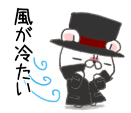 For shivery winter day. sticker #14242536