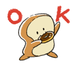 ANIME! Mochi Fuwa Pan kun sticker #14243134