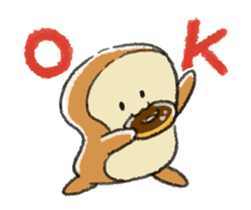 ANIME! Mochi Fuwa Pan kun sticker #14243134
