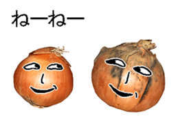 Onion man. sticker #14243399