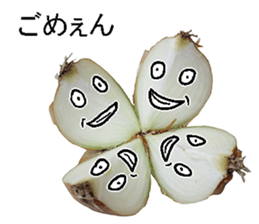 Onion man. sticker #14243402