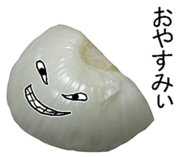 Onion man. sticker #14243403