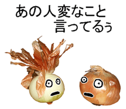 Onion man. sticker #14243413