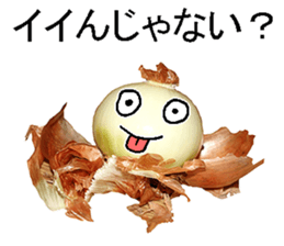 Onion man. sticker #14243414