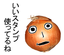 Onion man. sticker #14243415