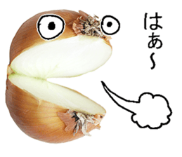Onion man. sticker #14243419