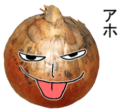 Onion man. sticker #14243423