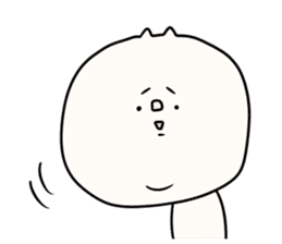 It is simple by an honorific carefully5 sticker #14243649