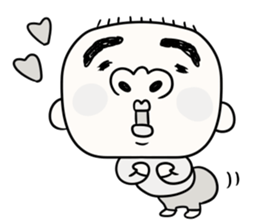 It is simple by an honorific carefully5 sticker #14243657