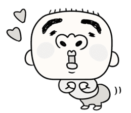 It is simple by an honorific carefully5 sticker #14243657