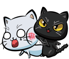 Cats integrated sticker #14243744