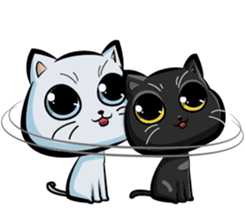 Cats integrated sticker #14243746