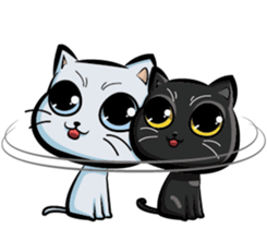 Cats integrated sticker #14243747