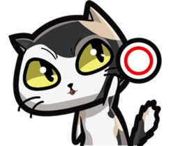 Cats integrated sticker #14243768