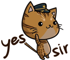 Cats integrated sticker #14243772