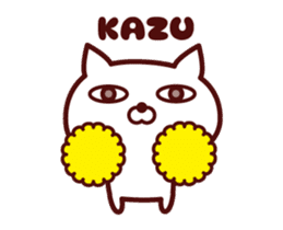 Cat Kazu Animated sticker sticker #14243956