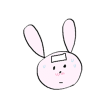 mochi-usa3 (omochi-rabbit) sticker #14244521