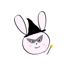 mochi-usa3 (omochi-rabbit) sticker #14244547