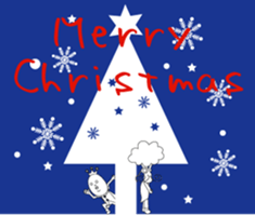 Soft-boiled egg prince for Xmas sticker #14245105