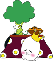 Soft-boiled egg prince for Xmas sticker #14245123