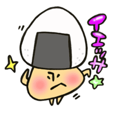 Mr.rice-ball mushroom5 Freely the volume sticker #14245287