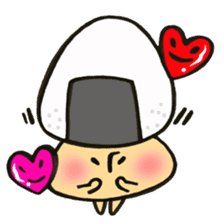 Mr.rice-ball mushroom5 Freely the volume sticker #14245291