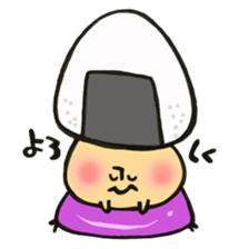 Mr.rice-ball mushroom5 Freely the volume sticker #14245293