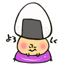 Mr.rice-ball mushroom5 Freely the volume sticker #14245293