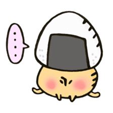 Mr.rice-ball mushroom5 Freely the volume sticker #14245297