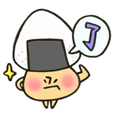 Mr.rice-ball mushroom5 Freely the volume sticker #14245299