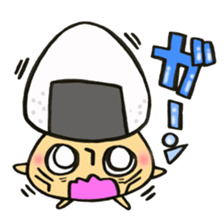 Mr.rice-ball mushroom5 Freely the volume sticker #14245301