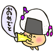 Mr.rice-ball mushroom5 Freely the volume sticker #14245303